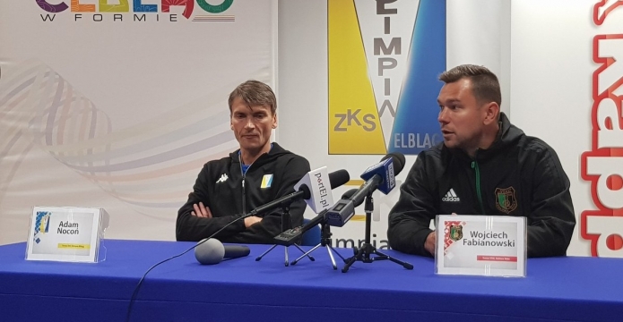 WYPOWIEDZI TRENERÓW PO MECZU OLIMPIA - STAL