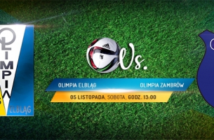 Przedsprzedaż biletów na mecz Olimpia Elbląg - Olimpia Zambrów