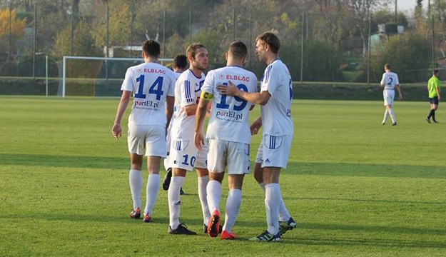 Pierwszy sparing Olimpii