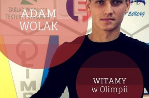 Adam Wolak piłkarzem Olimpii