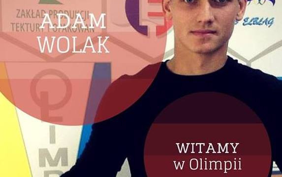 Adam Wolak piłkarzem Olimpii