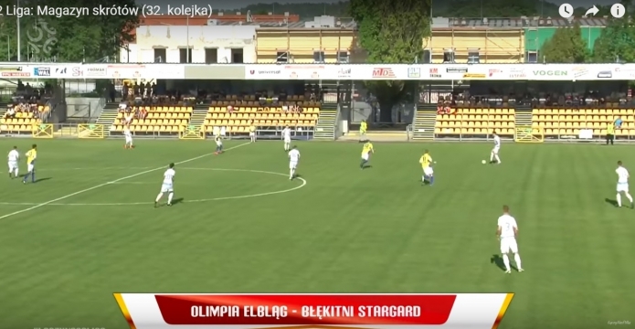 Skrót 32 kolejki 2 ligi