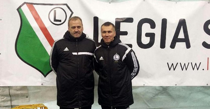 Trener Boros na stażu w Legii Warszawa