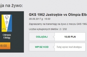 GKS Jastrzębie - Olimpia Elbląg