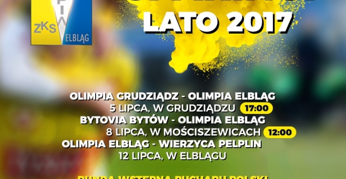 Sparingpartnerzy Olimpii Elbląg