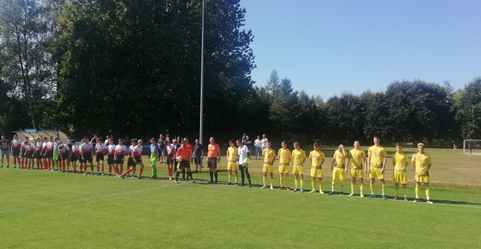 EKSTRAKLASA B1 JUNIOR MŁODSZY: PORAŻKA W OSTRÓDZIE