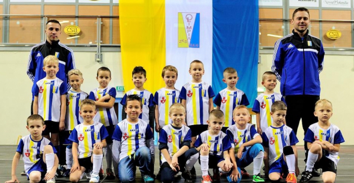 Grali najmłodsi z okazji 70-lecia Olimpii Elbląg