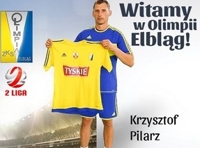 Krzysztof Pilarz w Olimpii Elbląg