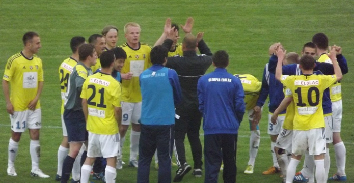 Świt Nowy Dwór Mazowiecki - Olimpia Elbląg 1:2 (1:0)