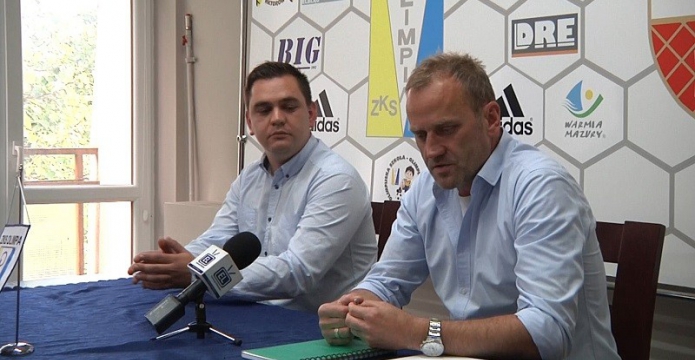 Trener Adam Boros spotkał się z kibicami