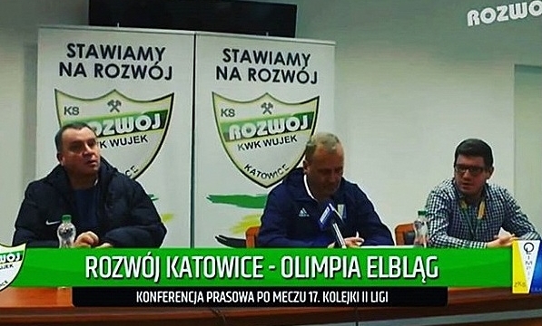 Konferencja po meczu Rozwój-Olimpia