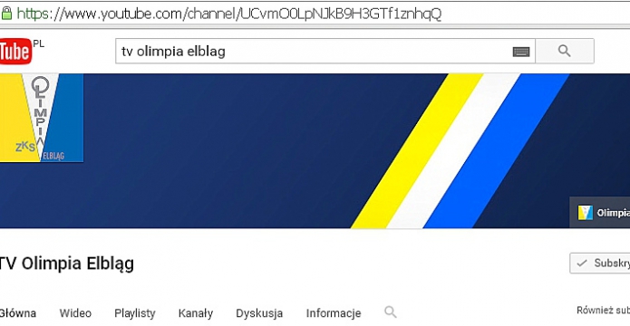 TV Olimpia Elbląg pokaże najbliższy mecz