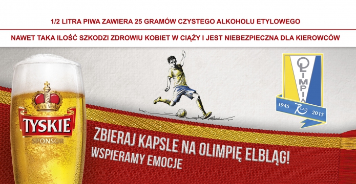 Zbieraj kapsle po piwie Tyskie