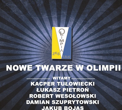 Nowe twarze w Olimpii Elbląg