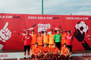 Piłkarze Gimnazjum Nr 5 w Elblągu w Finale Krajowym Coca Cola Cup