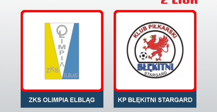 Mecz Olimpia Elbląg – Błękitni Stargard (live)