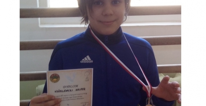 KACPER WRÓBLEWSKI WYWALCZYŁ SREBRO (ZAPASY)