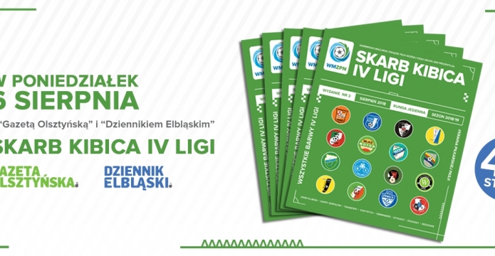 SKARB KIBICA IV LIGI w Gazecie Olsztyńskiej i Dzienniku Elbląskim!!!